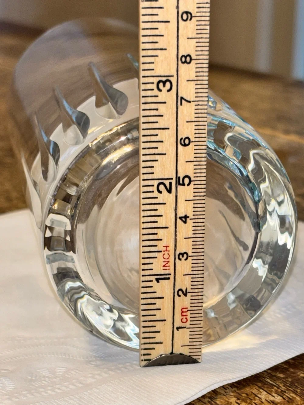 Crystal cocktail mixing glass bar mixer mixing beaker diamond cut